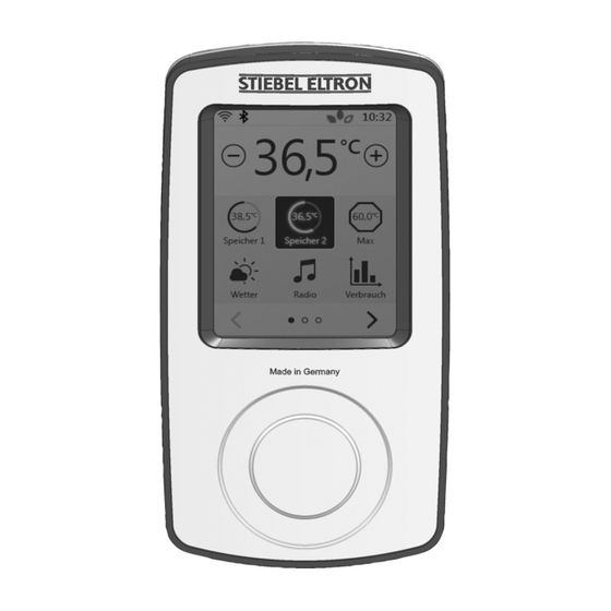 Stiebel Eltron Sollwertgeber DHE4 Touch, 320538