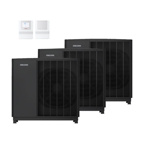 Stiebel Eltron Wärmepumpen-Set WPL-A 13.2 Trend HK 400 3x Set, R290 12,5kW bei A-7/W35