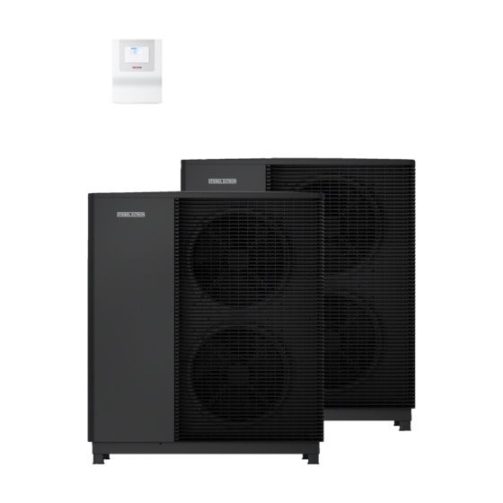 Stiebel Eltron Wärmepumpen-Set WPL-A 13.2 Plus HK 400 2x Set, R290 13,2kW bei A-7/W35