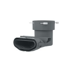 Stiebel Eltron Luftverteilsystem LVE ÜB-U-4 Übergangsbogen auf DN 75 unten... STIEBEL-205754 4017212057544 (Abb. 1)