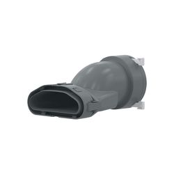 Stiebel Eltron Luftverteilsystem LVE Ü 90 Übergangsstück auf DN 90/75... STIEBEL-233032 4017212330326 (Abb. 1)