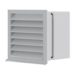 Stiebel Eltron Außenwanddurchführung AWG 315 SR.2, EPS, Gitter Silber... STIEBEL-205786 4017212057865 (Abb. 1)