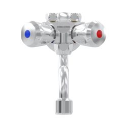 Stiebel Eltron Zweigriff-Wandarmatur MAW, 1/2" 157mm, für Mini-Durchlauferhitzer, Chrom... STIEBEL-205620 4017212056202 (Abb. 1)