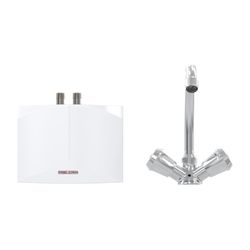 Stiebel Eltron Mini-Durchlauferhitzer DNM 3 mit MAZ Zweigriff-Armatur, 3,5kW 230V, Weiß... STIEBEL-205969 4017212059692 (Abb. 1)