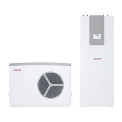 Stiebel Eltron Wärmepumpen-Set WPL-A 07 HK Premium compact duo Set 1, R454C 3,3kW bei A... STIEBEL-202895 4017212028957 (Abb. 1)