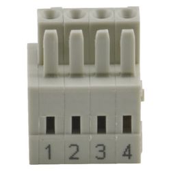 Stiebel Eltron Federleiste 4-polig 250V 10A Rm 3,5... STIEBEL-334190 4017213341901 (Abb. 1)