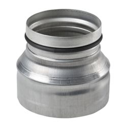 Stiebel Eltron Reduzierstück LWF RS 180/160, Stahlblech verzinkt... STIEBEL-232711 4017212327111 (Abb. 1)