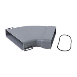 Stiebel Eltron Luftverteilsystem LVE VAB 45 Verteiler Anschlussbogen... STIEBEL-233031 4017212330319 (Abb. 1)
