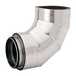 Stiebel Eltron Rohrsystem gedämmt LWF DRB 160-90, Rohrbogen 90 Grad... STIEBEL-236911 4017212369111 (Abb. 1)