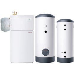 Stiebel Eltron Wärmepumpen-Set WPL 24 IK comfort duo Set, R410A 9kW bei A-7/W35... STIEBEL-239096  (Abb. 1)