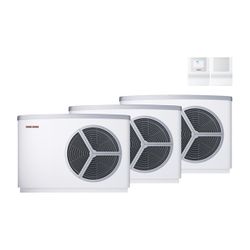 Stiebel Eltron Luft-Wasser-Wärmepumpe WPL 25 A 3er Set, R410A 12,9kW bei A-7/W35... STIEBEL-201678 4017212016787 (Abb. 1)