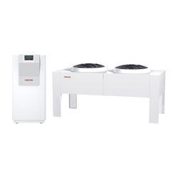 Stiebel Eltron Luft-Wasser-Wärmepumpe WPL-S 25 HK 400 Premium, R407C 26kW bei A-7/W35... STIEBEL-202800 4017212028001 (Abb. 1)