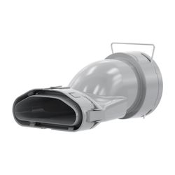 Stiebel Eltron Luftverteilsystem LVE Ü 90 Übergangsstück auf DN 90/75... STIEBEL-233032 4017212330326 (Abb. 1)
