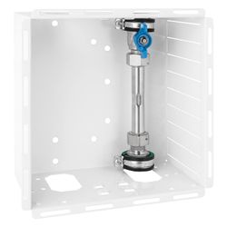 Strawa Wasserstation W1-T130-Typ A, 110mm, DN 20, 220x220x130mm, Weiß... STRAWA-50-240072  (Abb. 1)
