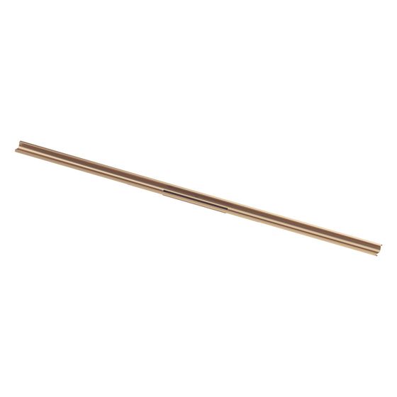 Tece drainway Duschprofil mit farbiger Oberfläche, 1100mm, Bronze gebürstet