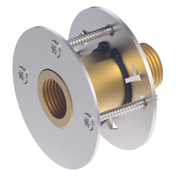 Tece flex Wanddurchführung universell mit Druckring Rp1/2