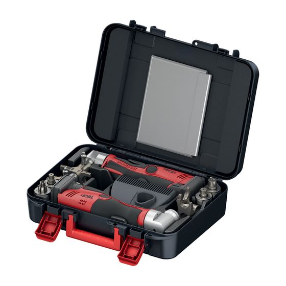 Tece flex RazFaz Werkzeugset Dimension 16-32mmmm, Akkupress- und Aufweitwerkzeug im Koffer