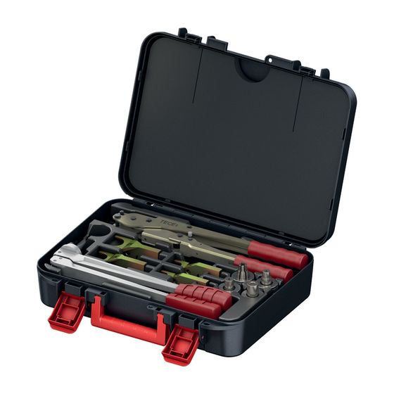 Tece flex Handwerkzeugset Dimension 16-32mm, RAZ-V und HPW-L im Koffer