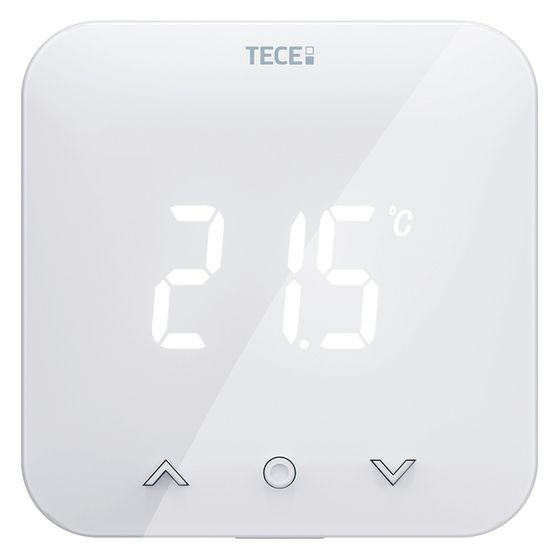 Tece floor Wi-Fi Slave Raumthermostat, Weiß, 77410069