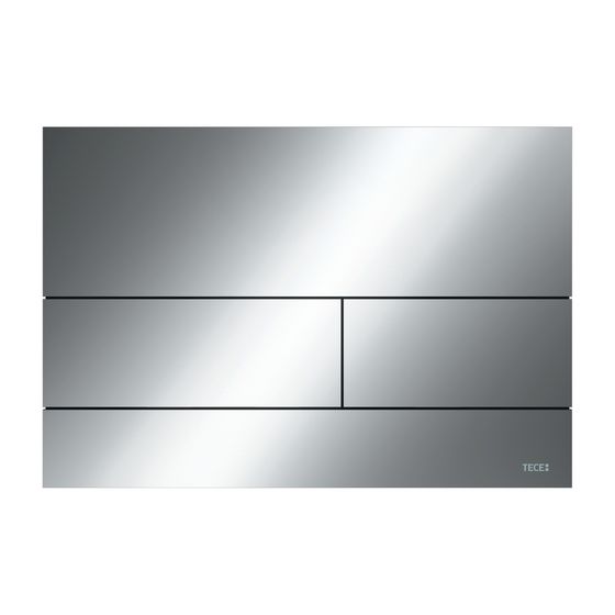 Tece square II Metall WC-Betätigungsplatte, Chrom glänzend
