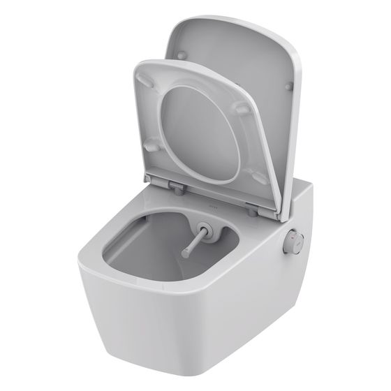 Tece one Set Warm-/Kaltwasser und Dusch-WC/WC Sitz Tece neo/one mit Deckel classic