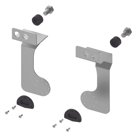 Tece Aufrüstset Trockenbau 8cm für Tece-Dusch-WCs, tiefenverstellbar, 9880082