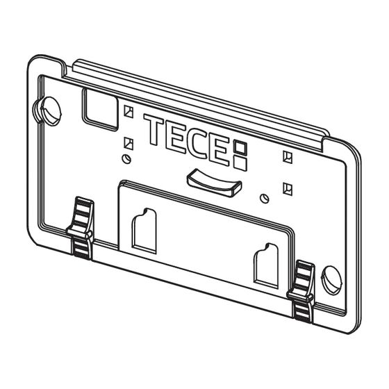 Tece Spritzschutz für Octa- und Compact 320-Spülkästen