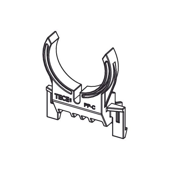 Tece Spülrohrhalter für WC, 9820254