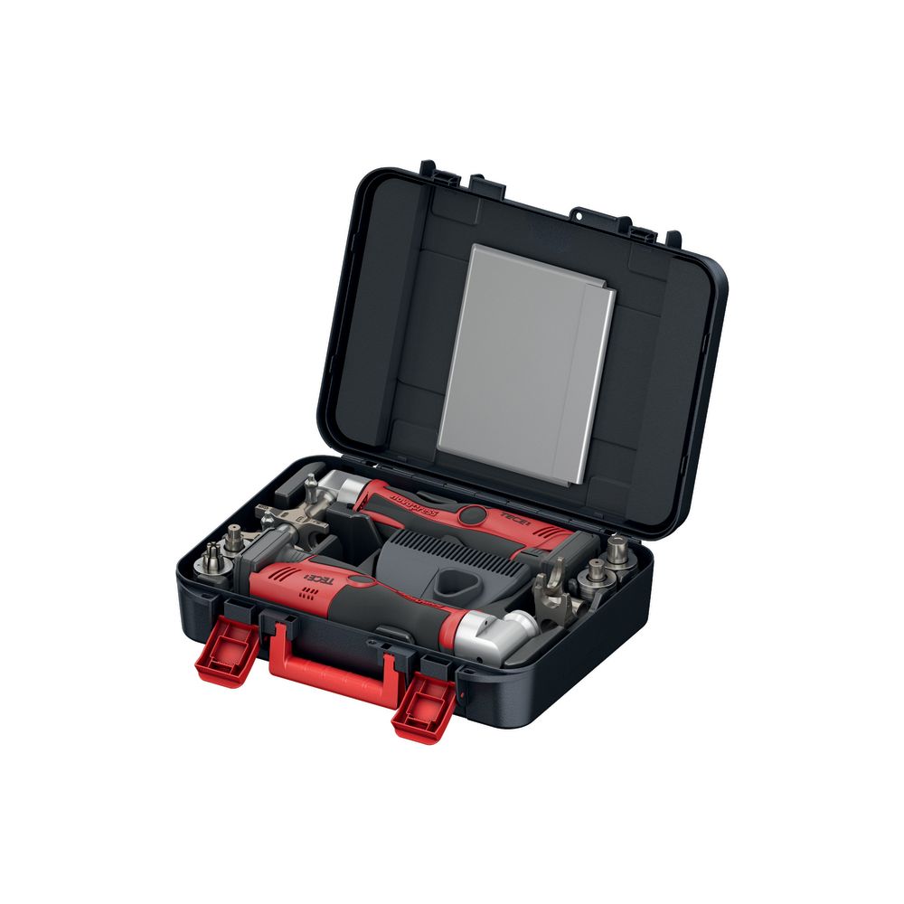 Tece flex RazFaz Werkzeugset Dimension 16-32mmmm, Akkupress- und Aufweitwerkzeug im Koffer... TECE-720174 4027255018495 (Abb. 1)