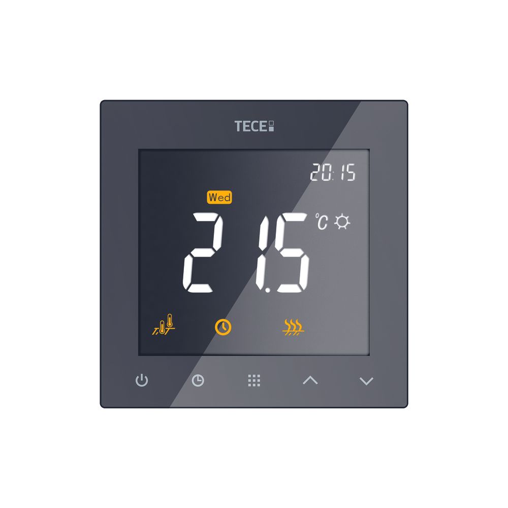 Tece floor Raumthermostat mit LC-Display, RT-D UP-230V, Schwarz, 77410063... TECE-77410063 4027255135000 (Abb. 2)