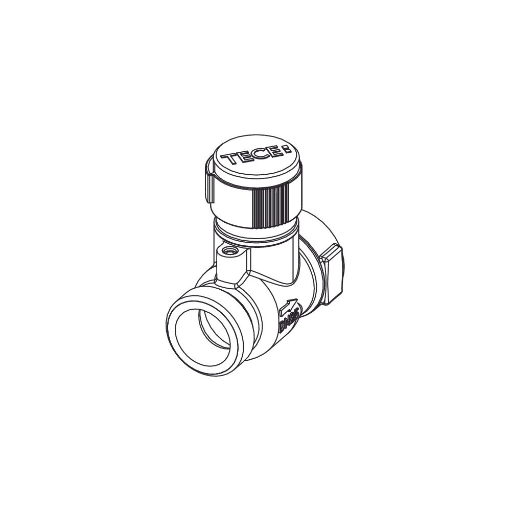 Tece floor Zonen-Regelventil Rp 1" Innengewinde x R 1" Außengewinde flachdichtend... TECE-77383002 4027255060333 (Abb. 2)