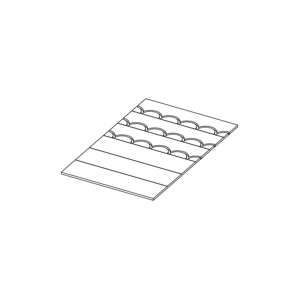 Tece floor Kombielement Unterputz 16/12 EPS, Dicke 16mm, VA 150... TECE-77520002 4027255062948 (Abb. 2)