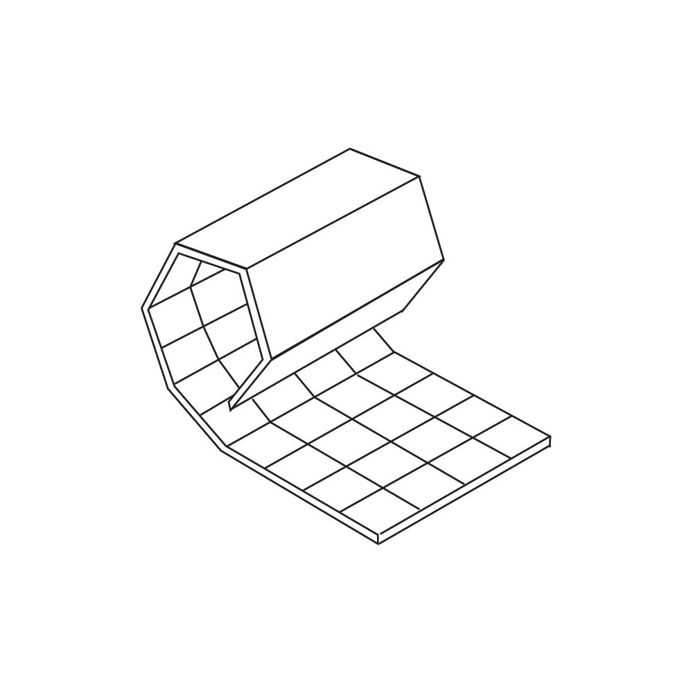 Tece floor Rolldämmung 30-3 DES Wärmeleitfähigkeitsgruppe 045 31 dB, 4 kN/m2, Wärmedurch... TECE-77531520 4027255030404 (Abb. 2)