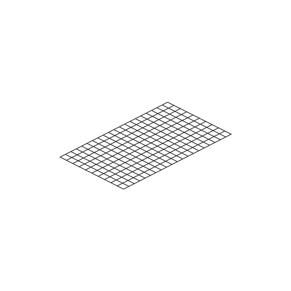 Tece floor Trägermatte 100/100, 2,52m2, LxBxH 1200x2100x3mm, blankgezogenem Stahl... TECE-77540010 4027255027923 (Abb. 2)