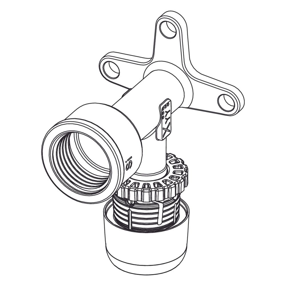 Tece logo-Ax Wandscheibe 57mm Länge, Dimension 16mm x Rp 1/2", Siliziumbronze... TECE-8803502 4027255098930 (Abb. 2)