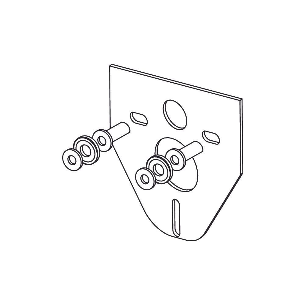 Tece Schallschutzset für WC und Bidet wandhängend... TECE-9200010 4027255005792 (Abb. 2)