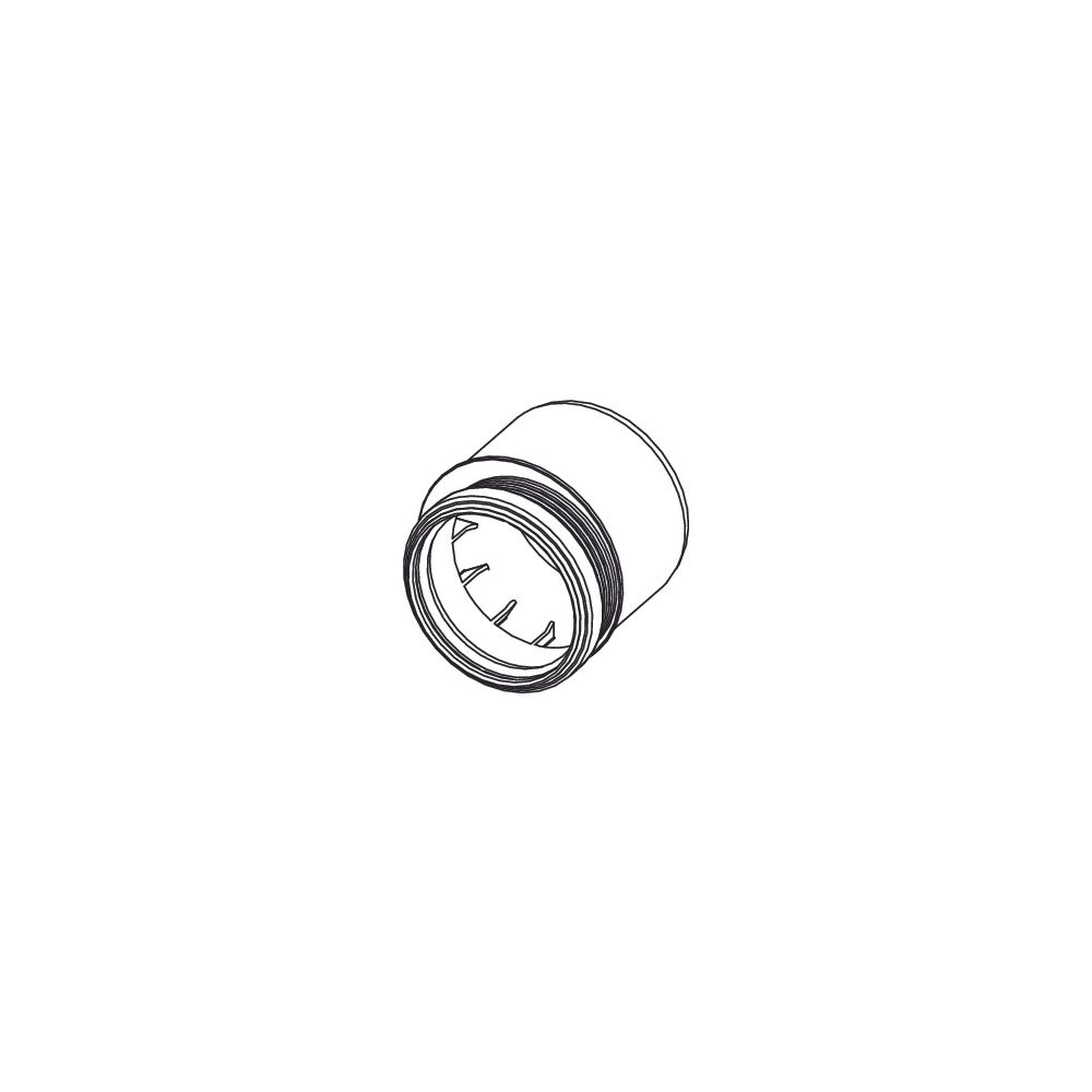Tece WC-Übergangsstück DN 90/100 aus PE-HD, schweißbar... TECE-9820316 4027255044258 (Abb. 2)