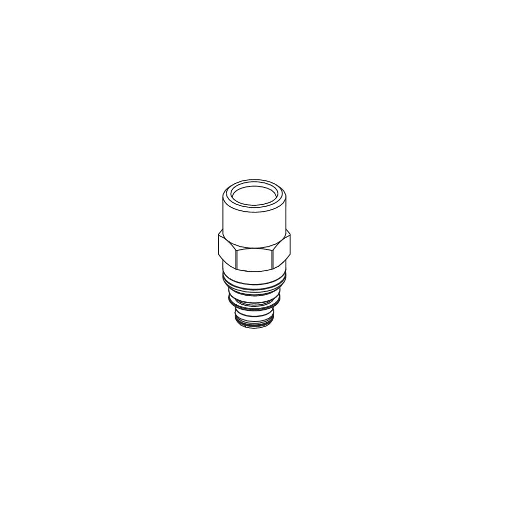 Tece Wasseranschlussnippel 1/2" für Base- und Compact-Spülkästen... TECE-9820378 4027255058545 (Abb. 1)