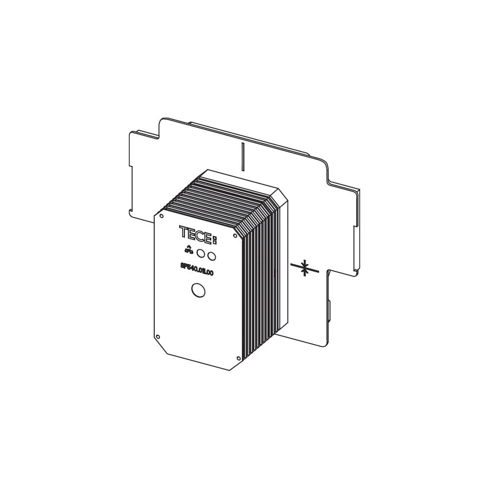 Tece Deckel Urinalspülergehäuse U 2... TECE-9820470 4027255082021 (Abb. 2)