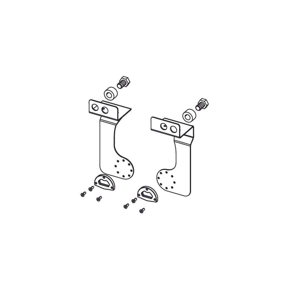 Tece Aufrüstset Trockenbau 8cm für Tece-Dusch-WCs, tiefenverstellbar, 9880082... TECE-9880082 4027255131675 (Abb. 2)
