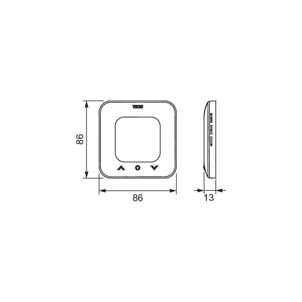 Tece floor Wi-Fi Master Regelset, Weiß, 77410068... TECE-77410068 4027255135024 (Abb. 4)