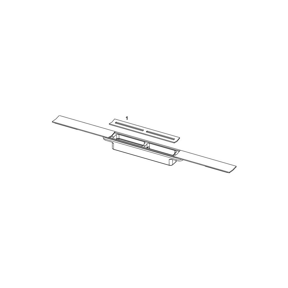 Tece drainprofile Duschprofil 900mm, Edelstahl gebürstet... TECE-670900 4027255059849 (Abb. 4)