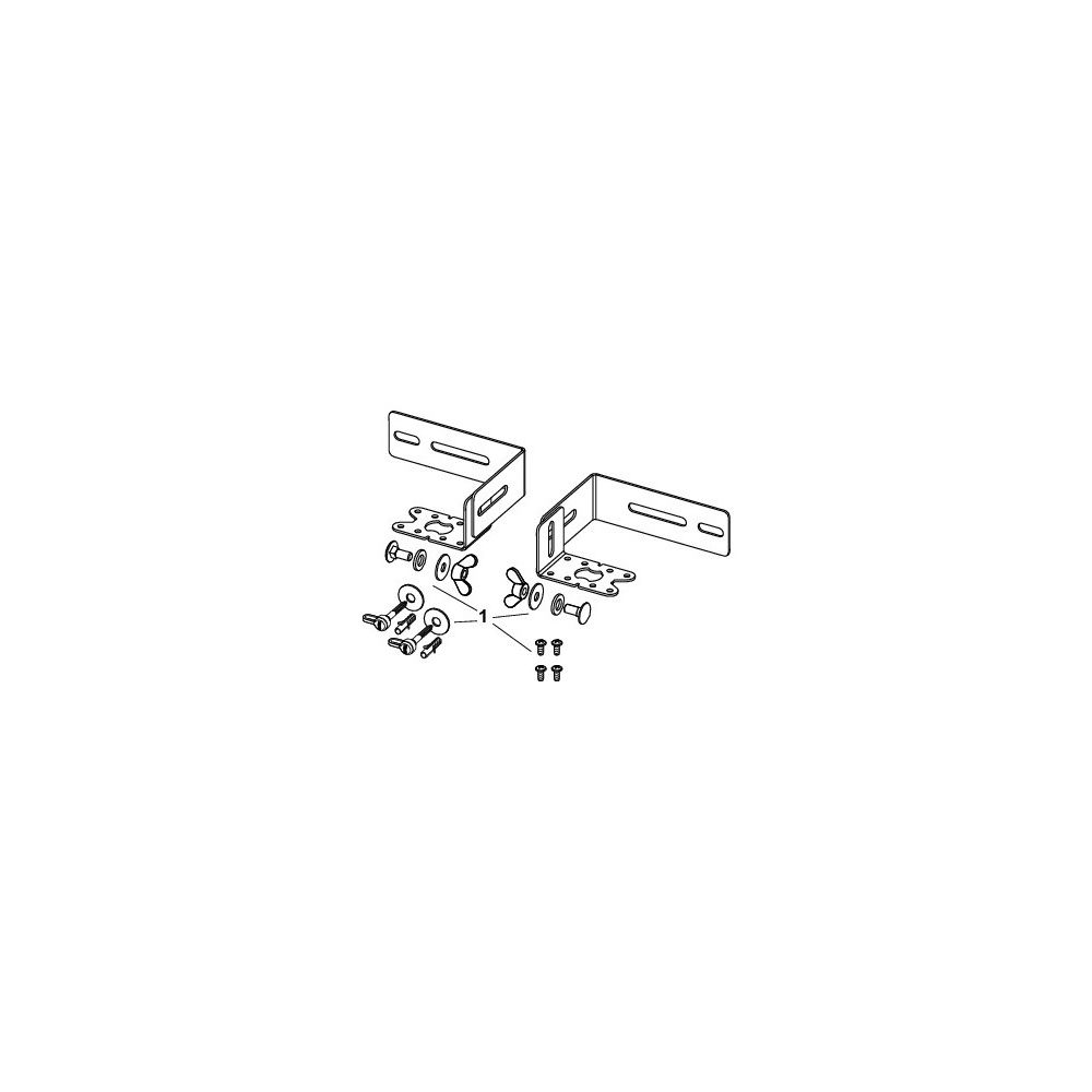 Tece drainprofile Wand oder Bodenmontagehalter für alle Drainprofile Abläufe... TECE-674001 4027255081871 (Abb. 3)