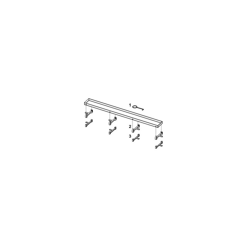 Tece drainline Designrost steel Edelstahl mattweiß beschichtet für 900mm Duschrinne... TECE-600986 4027255095779 (Abb. 4)