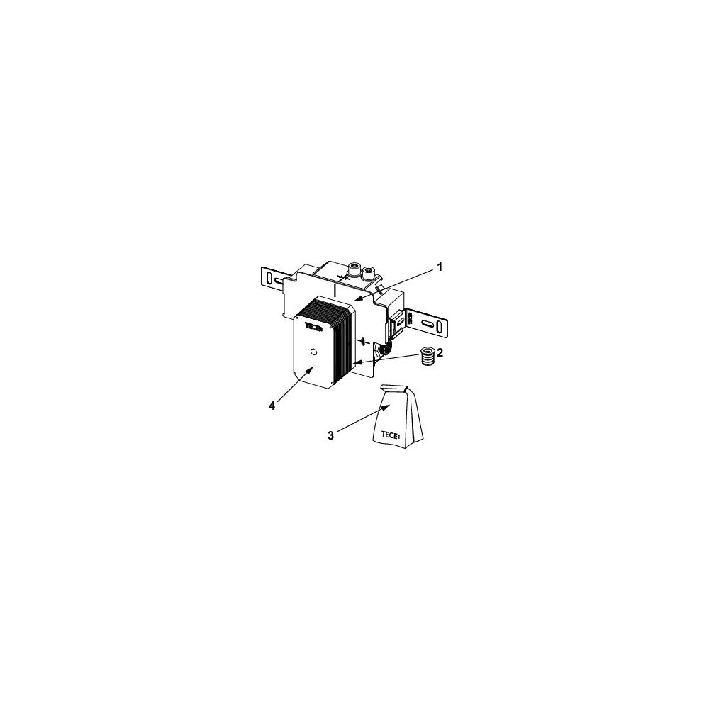 Tece box Urinalspülergehäuse U 2... TECE-9370040 4027255042100 (Abb. 4)