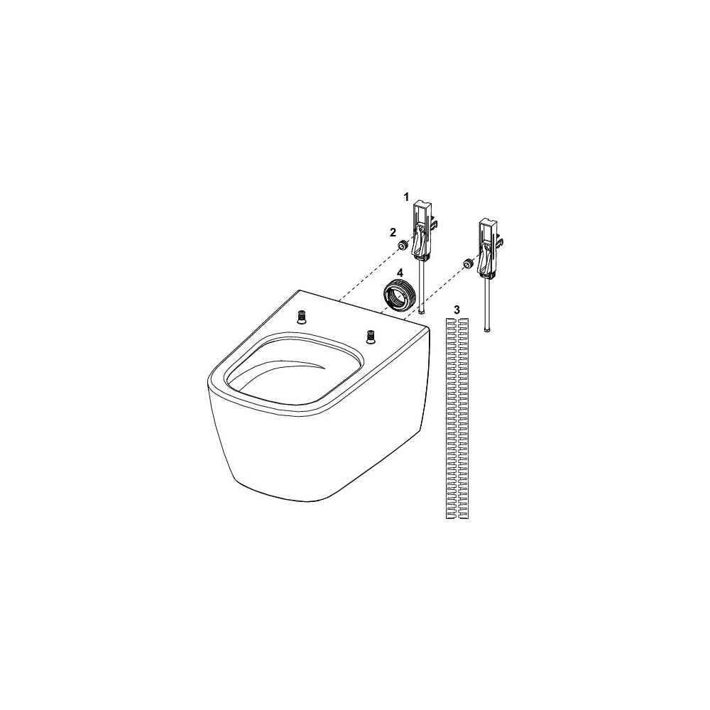 Tece neo WC-Keramik ohne Duschfunktion, Weiß... TECE-9700209 4027255098732 (Abb. 7)