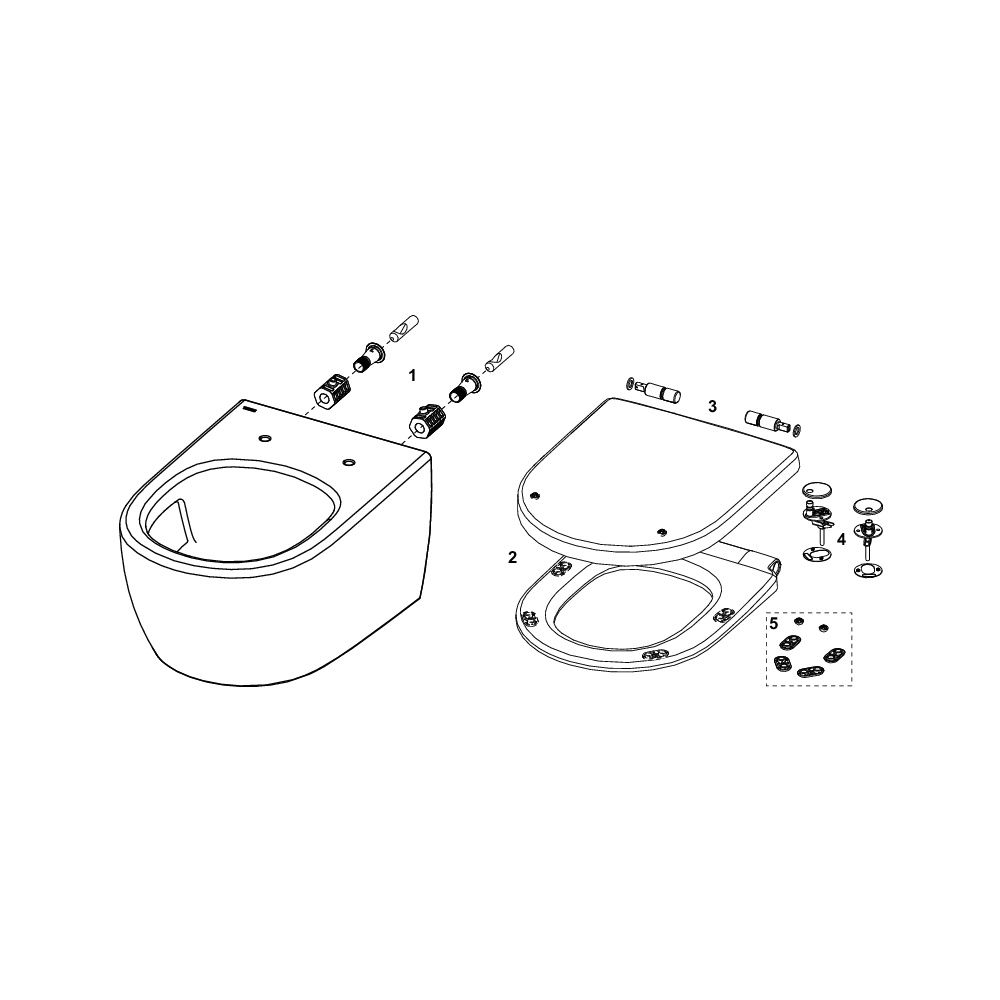 Tece loft WC-Keramik Set mit cyclon flush und WC-Sitz im klassisch-hohen Design... TECE-9700224 4027255131828 (Abb. 8)