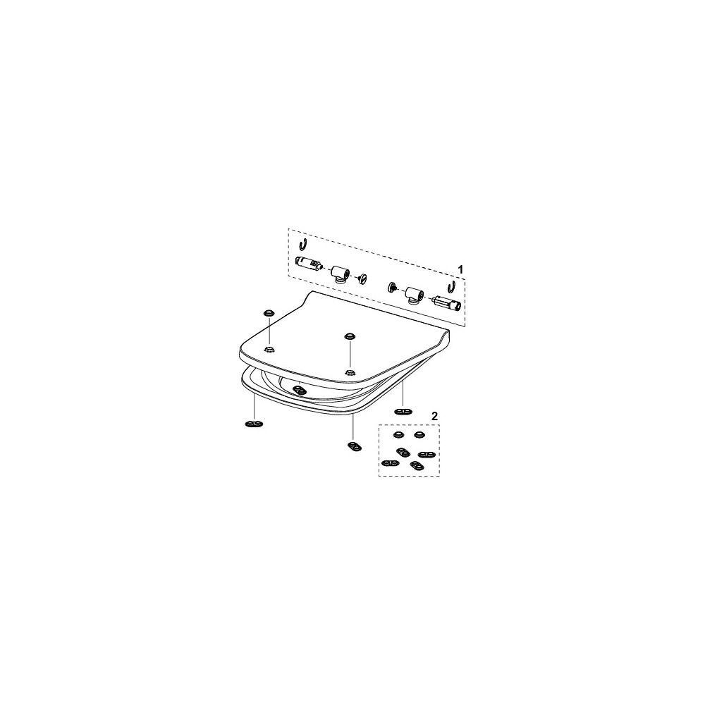 Tece WC-Sitz mit Deckel Slim, Weiß... TECE-9700603 4027255097315 (Abb. 4)