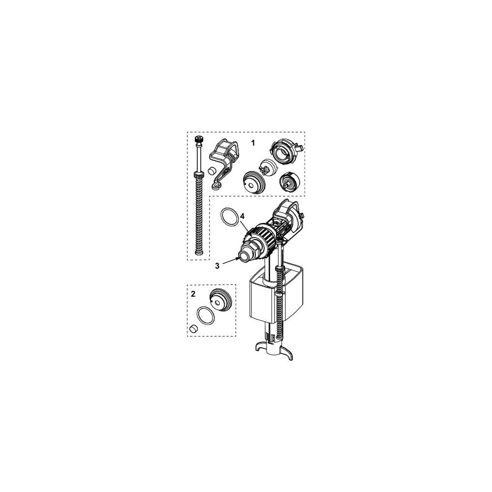 Tece Füllventil F 10 Universal... TECE-9820353 4027255058743 (Abb. 3)
