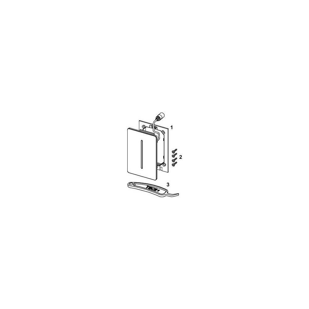 Tece filo-Solid Sensorblende, Mattweiß... TECE-9242073 4027255091566 (Abb. 4)